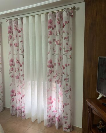 Cortinas blancas