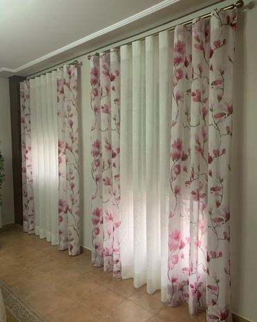 Cortinas blancas