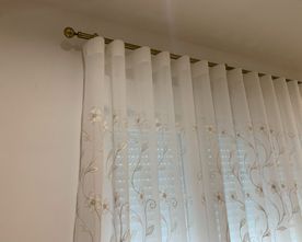 Cortinas blancas